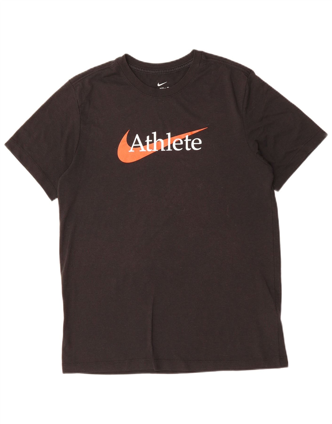 Nike Herre Dri Fit grafisk T-shirt Top Medium Sort Bomuld
