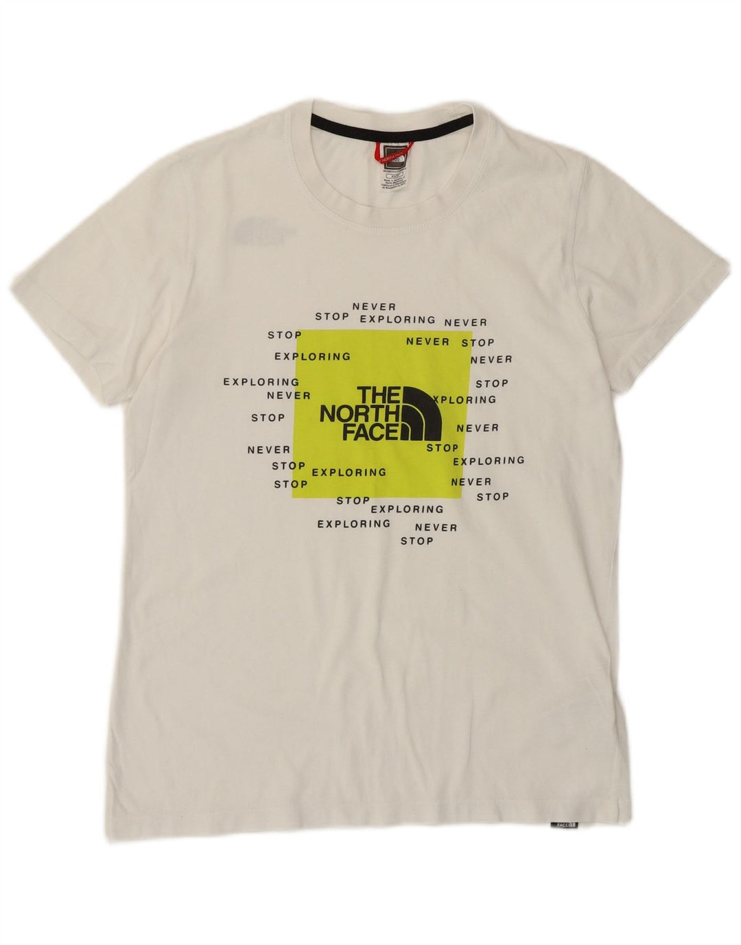 THE NORTH FACE Grafisk T-shirt top til kvinder DK 6 XS Hvid