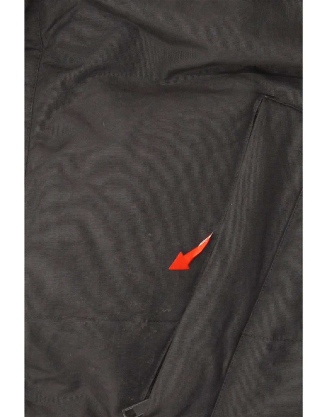 Gazzarrini Herre hættepolstret frakke UK 42 XL Sort polyamid