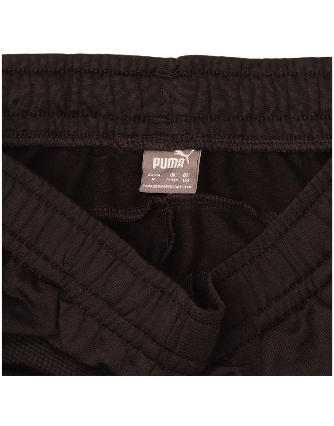 PUMA Boys Tracksuit Trousers 11-12 Years  Black Polyester