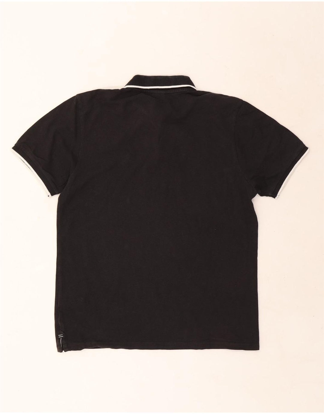 North Sails Herre Polo Shirt Medium Sort Bomuld