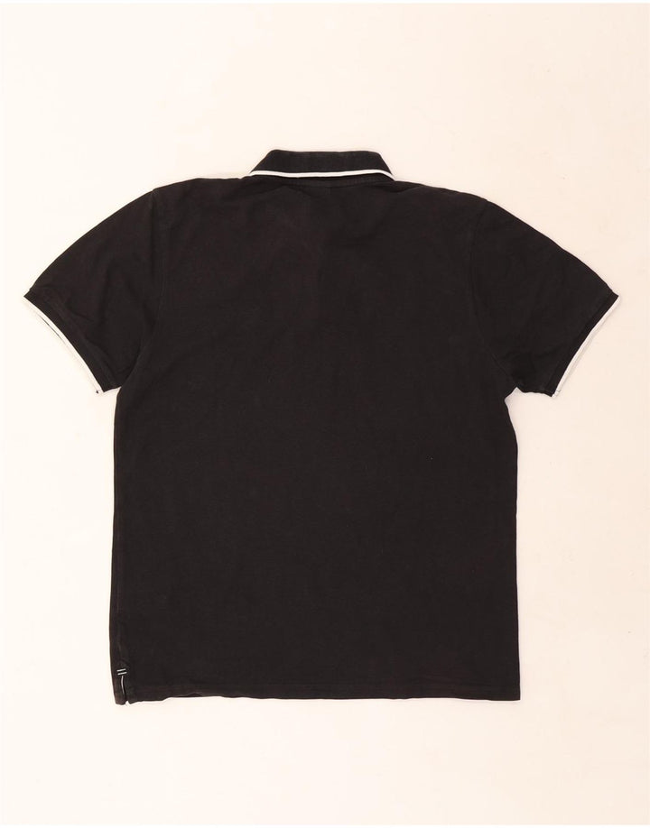 North Sails Herre Polo Shirt Medium Sort Bomuld