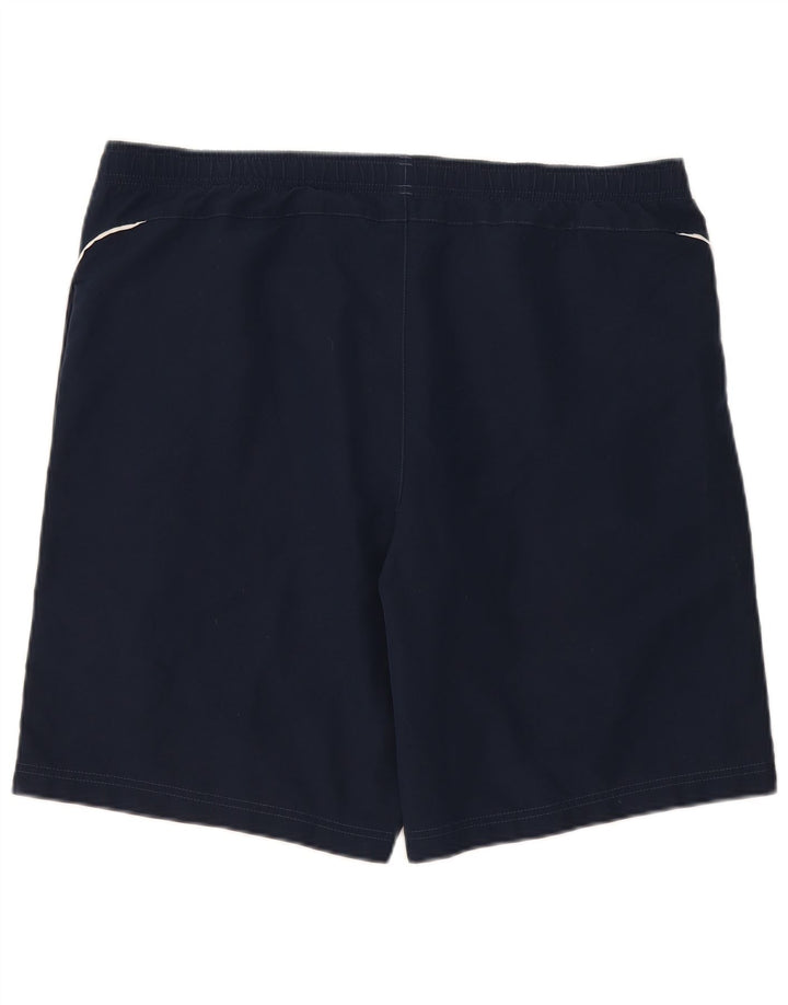 Reebok Sportshorts til mænd store marineblå polyester