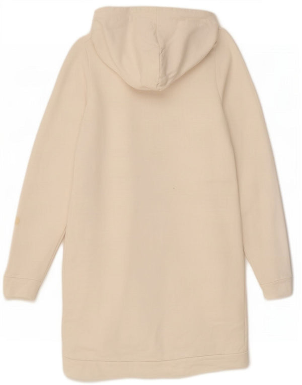 Guess Piger Hættetrøje Jumper Kjole 13-14 År Hvid Bomuld