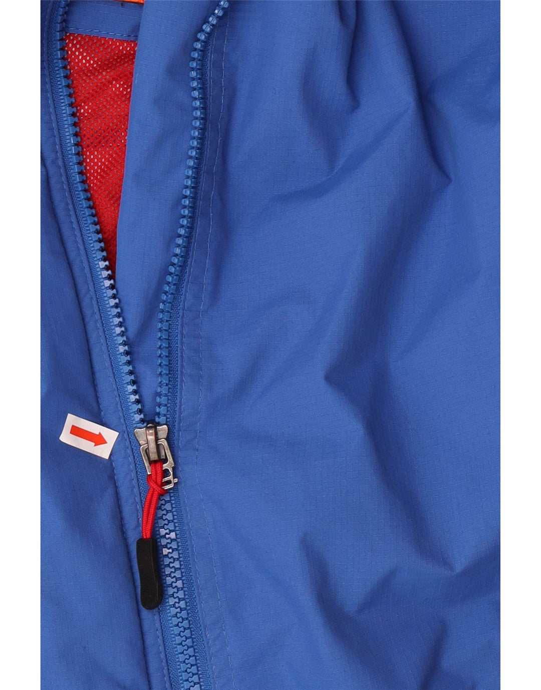 SUPERDRY Herre Windbreaker Jacket UK 40 Large Blue Nylon