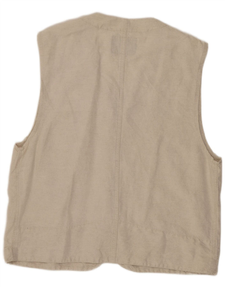 Vintage vest til mænd, stor beige