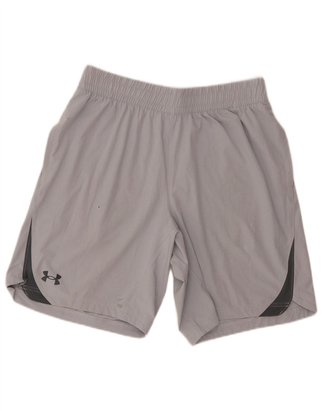 Under Armour Herre grafiske sportsshorts Medium Grå Colourblock Polyester