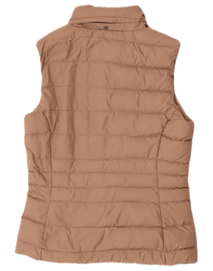 Tommy Hilfiger Dame Polstret Gilet UK 12 Medium Beige Polyester