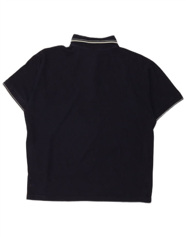 Kappa herre poloshirt Medium marineblå bomuld