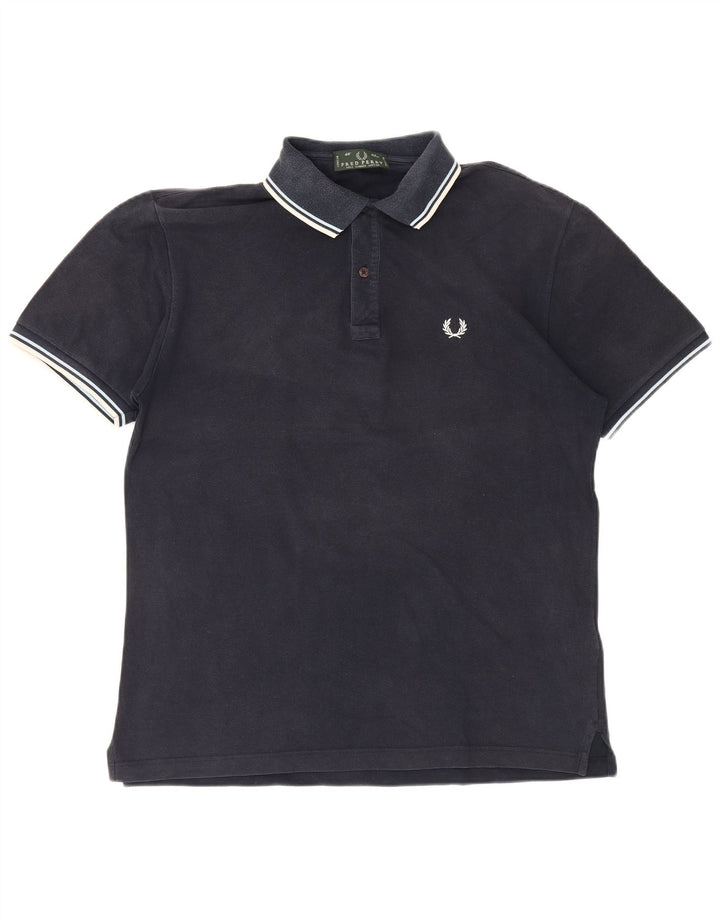 Fred Perry Herre poloshirt Stor marineblå bomuld