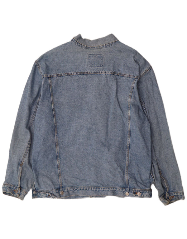 Levi's Herre 501 denimjakke UK 42 XL Blå
