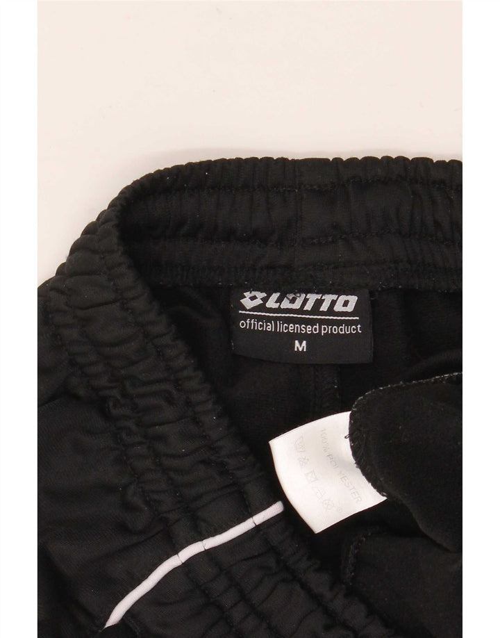 Lotto Herre træningsdragt Bukser Joggers Medium Sort Polyester