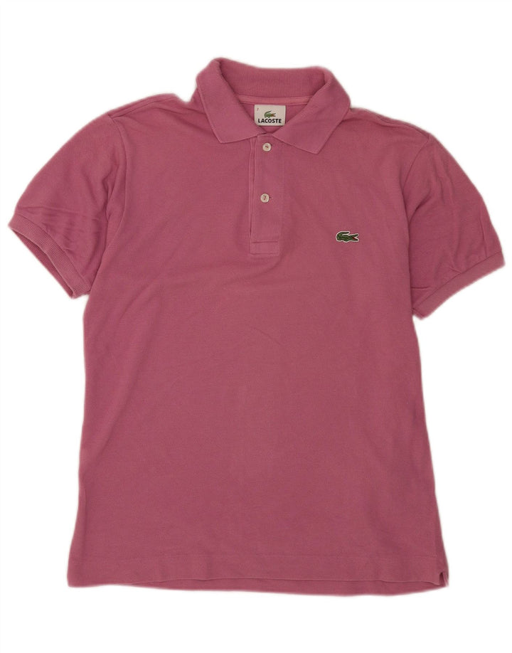 Lacoste herre poloskjorte str. 2 XS Pink bomuld