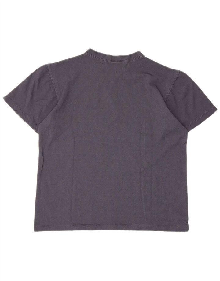 ROY ROGERS Grafisk T-shirt-top til drenge 13-14 år Stor marineblå bomuld