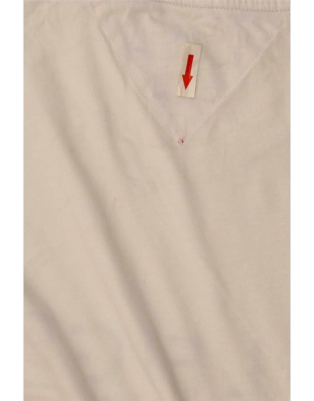 Tommy Hilfiger Herre grafisk T-shirt Top Medium Hvid Bomuld