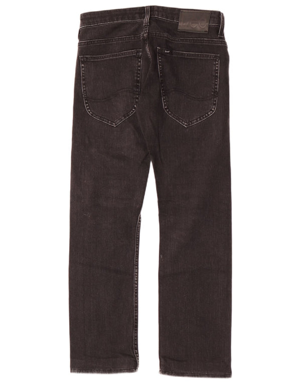 Lee Girls Perry Straight Jeans 13-14 år W26 L26 Sort Bomuld