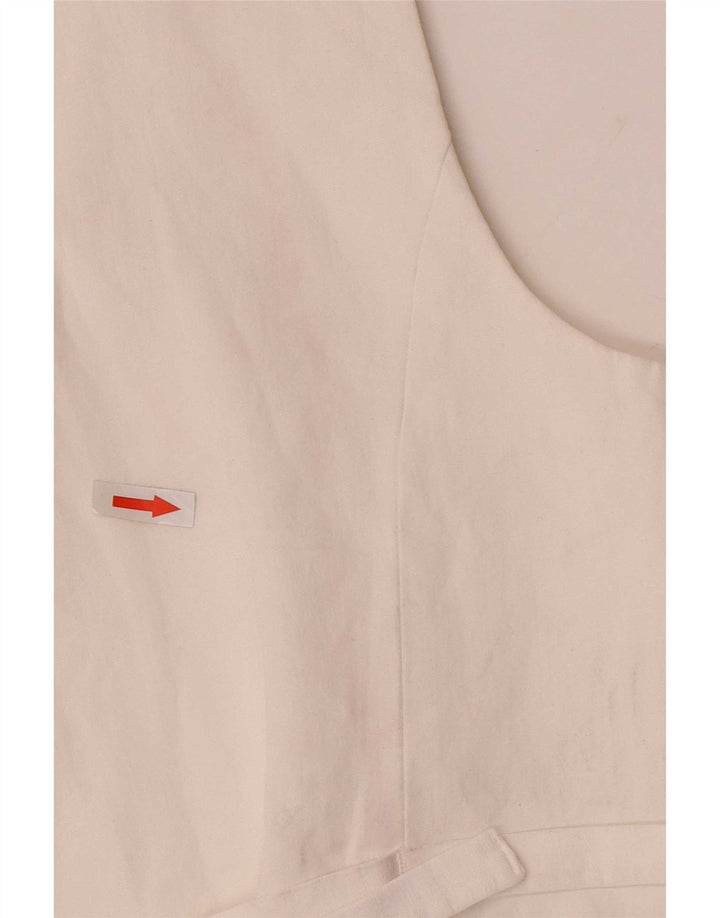 Zara Damevest UK 10 Small White Viscose