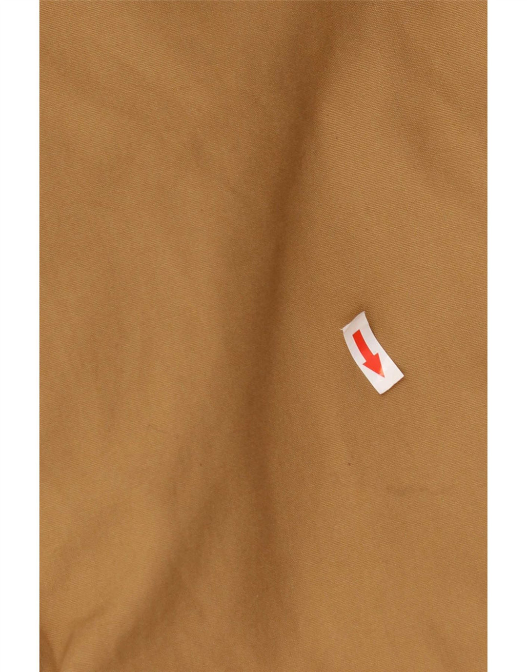 Vintage Herre Overfrakke UK 40 Stor Beige Bomuld