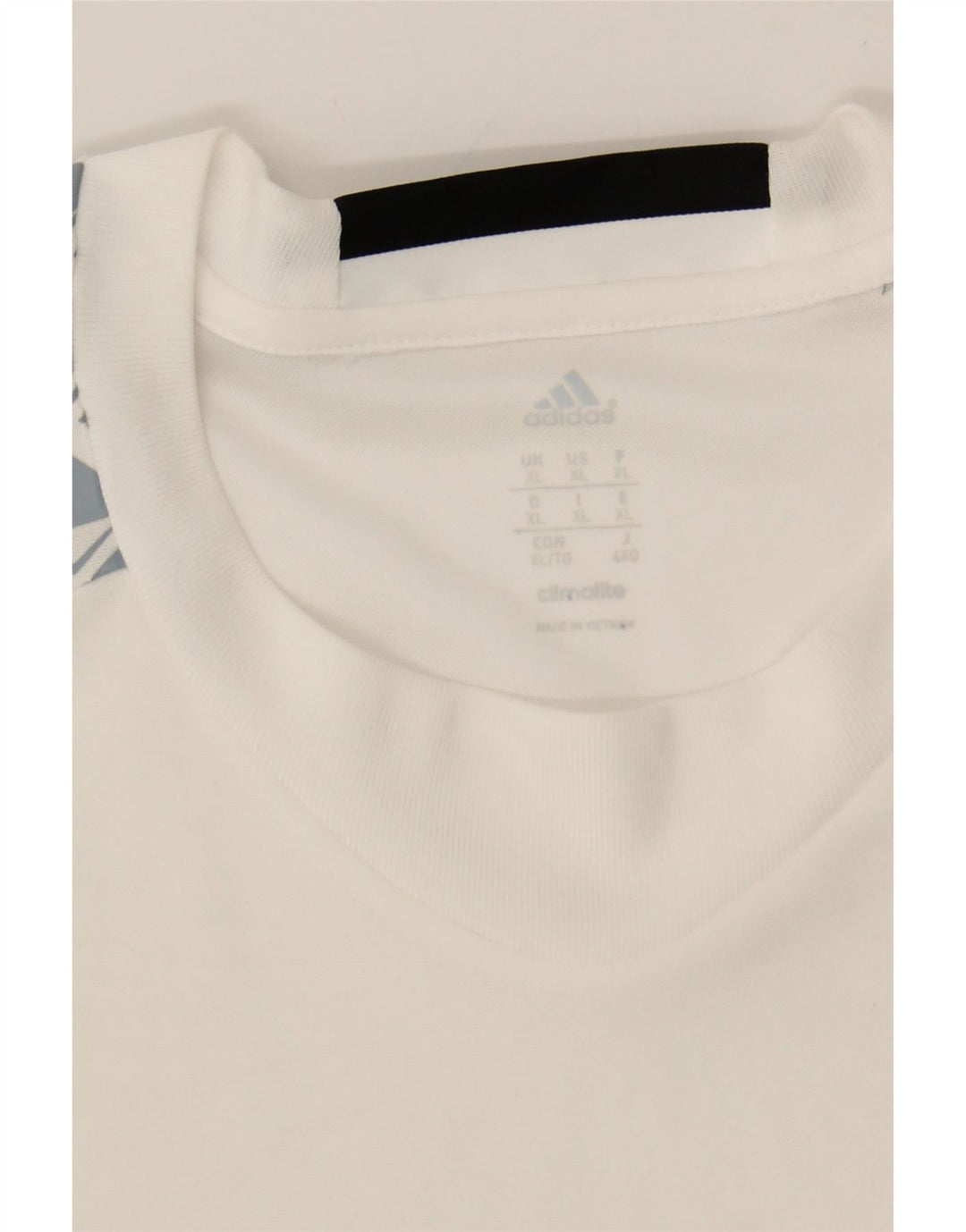 ADIDAS Herre Adizero Grafisk Top Langærmet XL Hvid Polyester