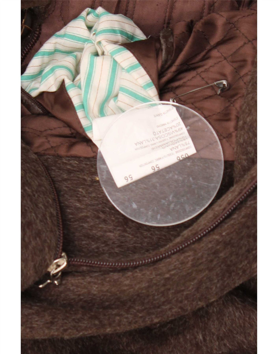 Dolomiten Herre Overfrakke IT 56 3XL Brun Mohair