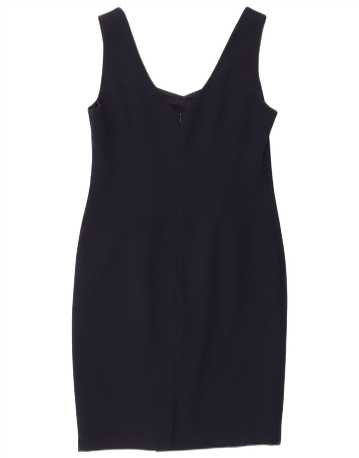 Phase Eight Kvinders Ærmeløs Skede Kjole UK 16 Large Navy Blue