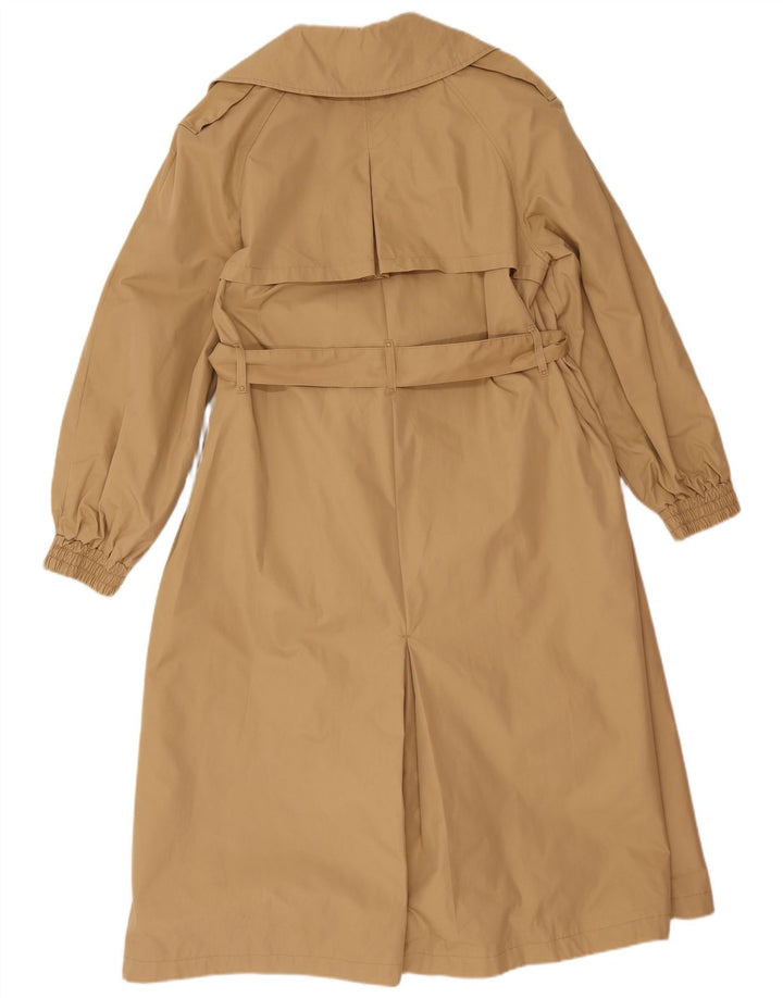 White Stuff Womens Trench Coat UK 14 Medium Beige Bomuld