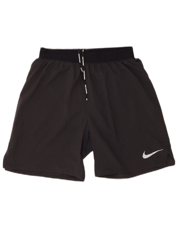 Nike Herre Dri Fit Sportshorts Små sorte polyester