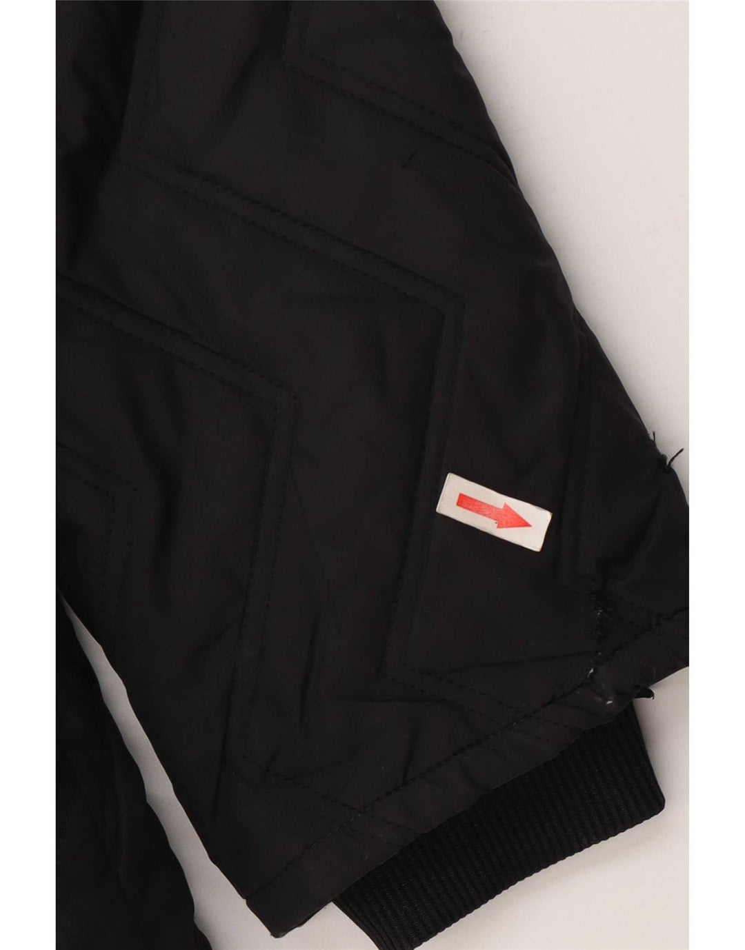 Adidas Dame Polstret Jakke UK 12 Medium Sort Polyester