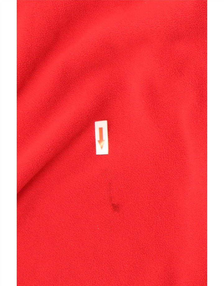 The North Face Herre lynlåshals Fleece Jumper Medium Rød Polyester
