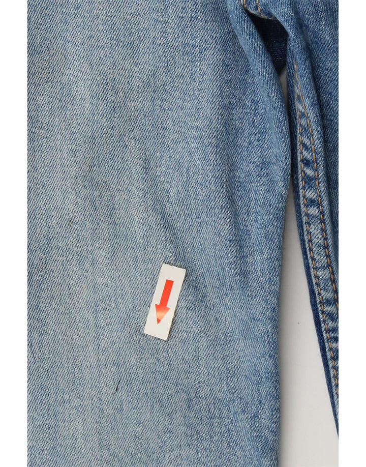 Zara Dame Bootcut Jeans EU 34 2XS W24 L26 Blå Bomuld