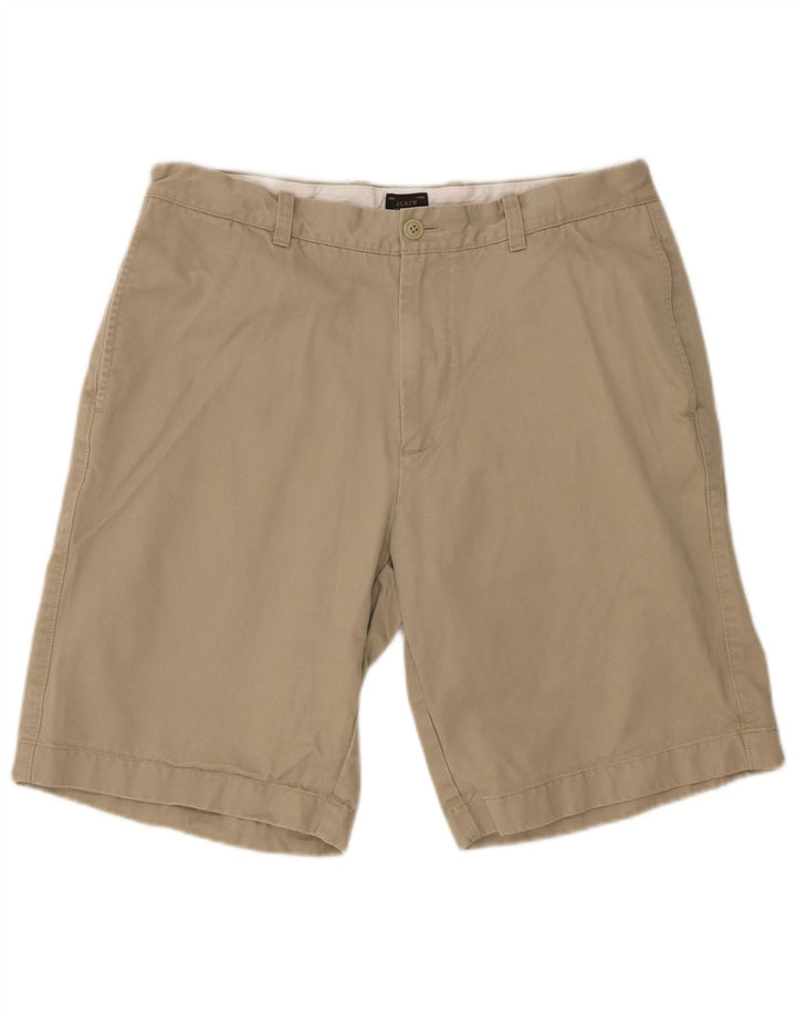 J. CREW Chino-shorts til mænd W35 store beige bomuld