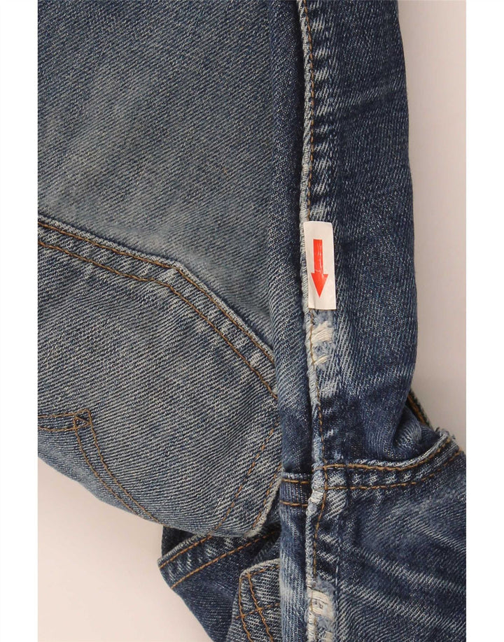 Levi's Dame 516 Flared Jeans W29 L34 Marineblå