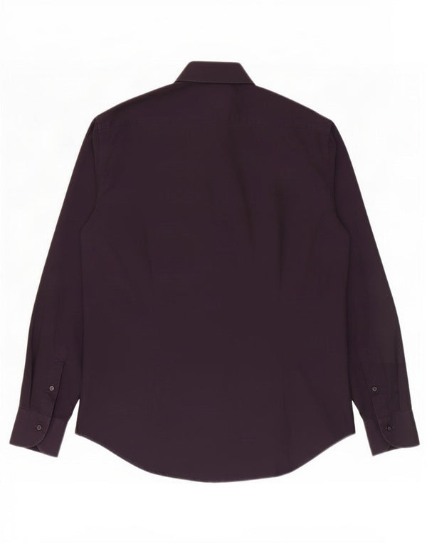 Ungaro Herreskjorte str. 40 15 3/4 Medium Lilla Bomuld