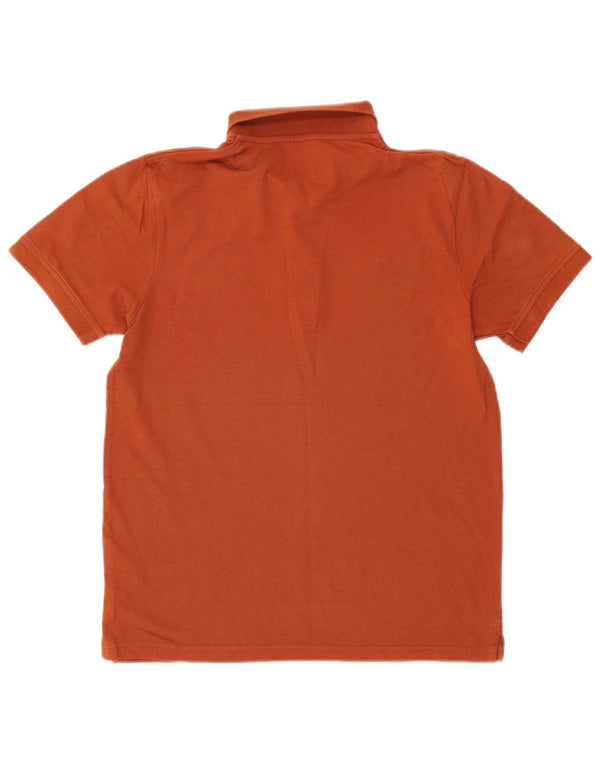 Lyle & Scott herre poloshirt Medium orange bomuld
