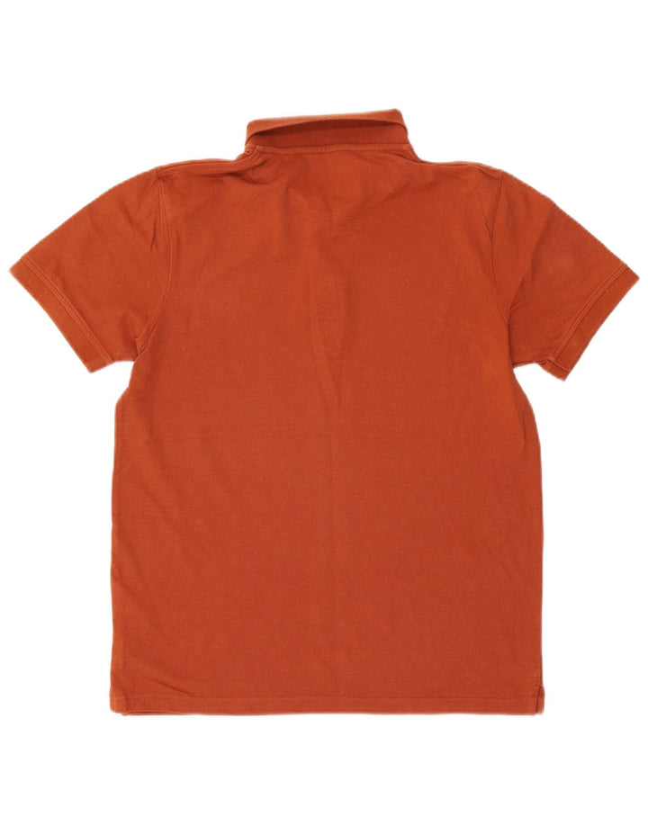 Lyle & Scott herre poloshirt Medium orange bomuld