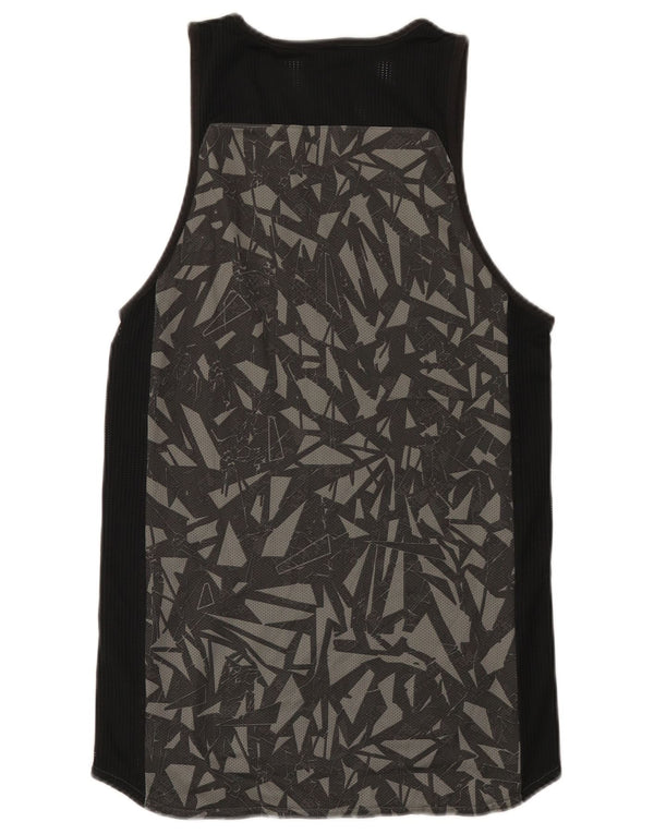 Adidas Herrevest Top Lille Sort Geometrisk Bomuld