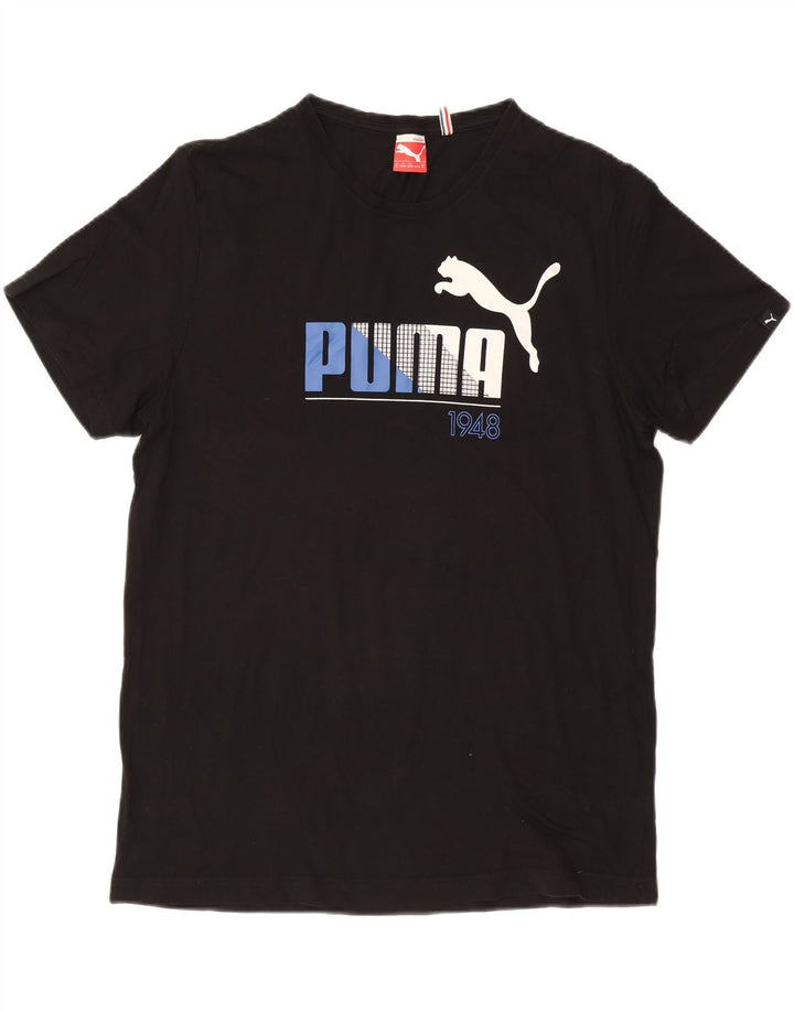 PUMA Herre grafisk T-shirt Top XL Sort