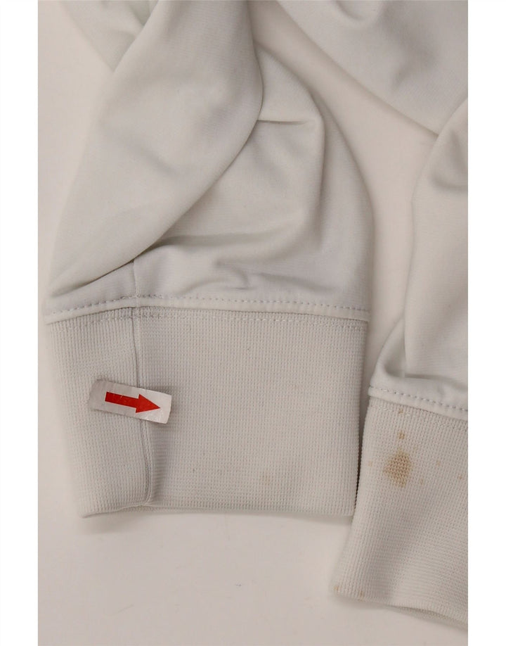 NIKE Grafisk træningsdragt topjakke til mænd Medium White Colourblock Polyester