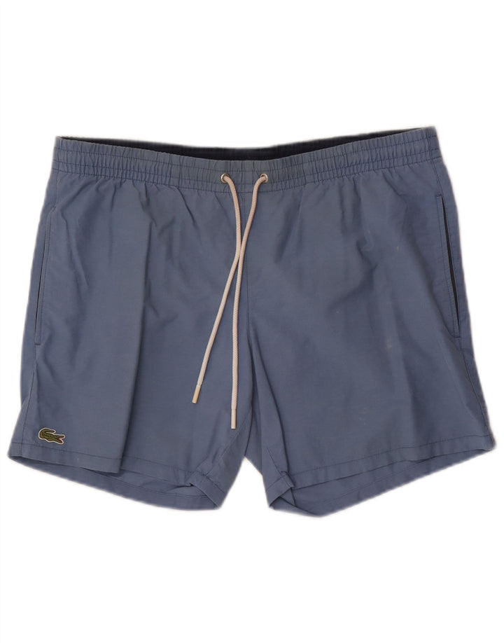 Lacoste Badeshorts til mænd mellemblå bomuld