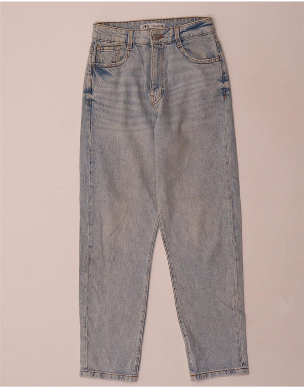Zara Womens Tapered Jeans EU 36 XS W26 L27 Blå