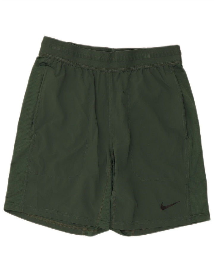 Nike Herre Dri Fit Standard sportsshorts Små grøn polyester
