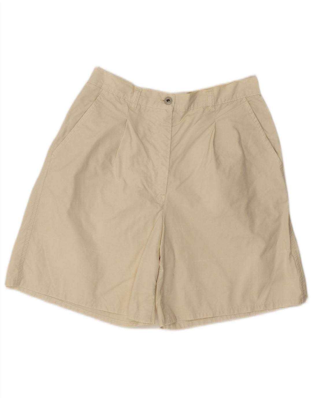 Murphy & Nye Womens Pegged Chino Shorts W30 Medium Beige Bomuld