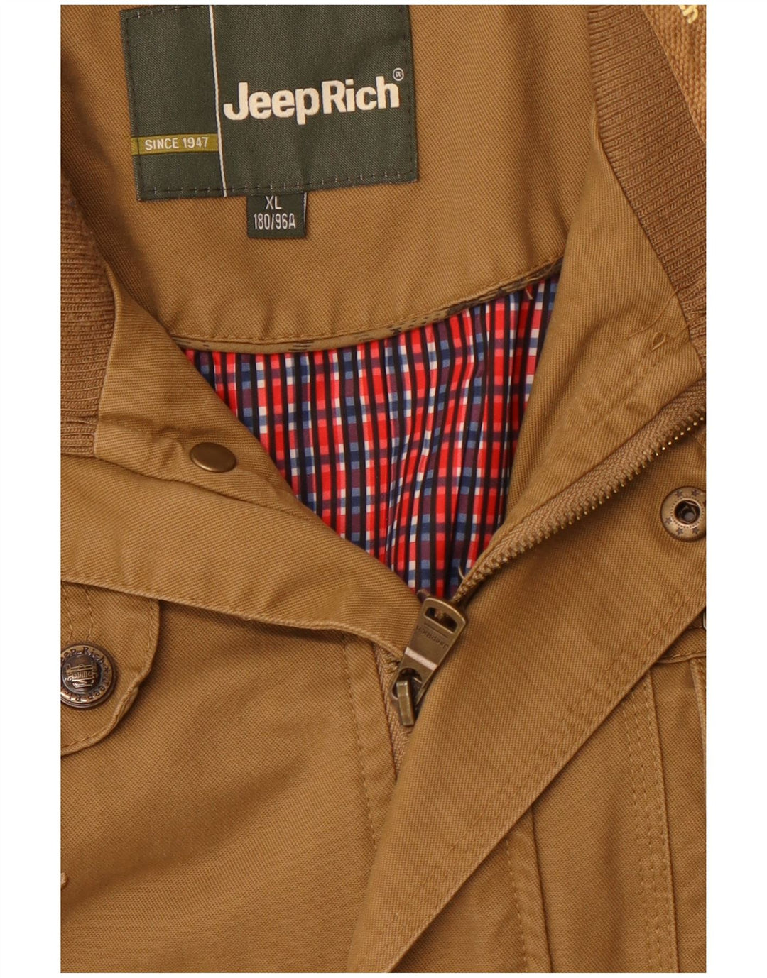 Jeep Rich Herre Military Jacket UK 42 XL Brun