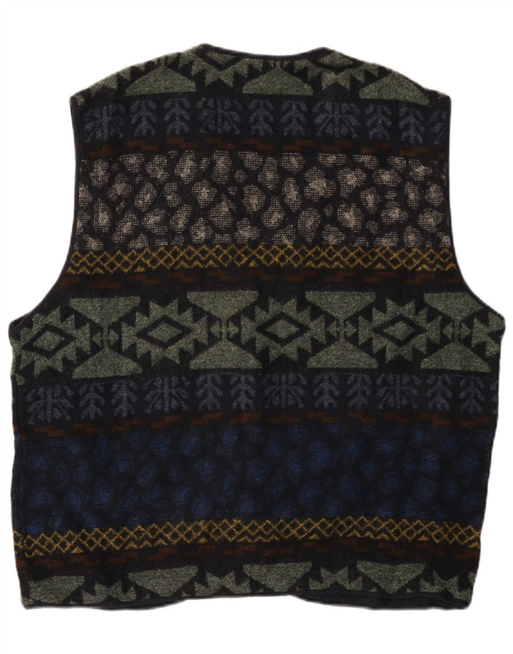 Fly Time Herre Cardigan Sweater IT 52 Large Multicolored Fair Isle