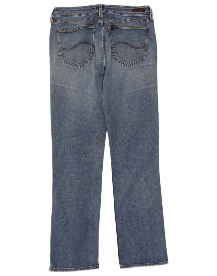 Lee Dame Marion Straight Jeans W31 L31 Blå Bomuld