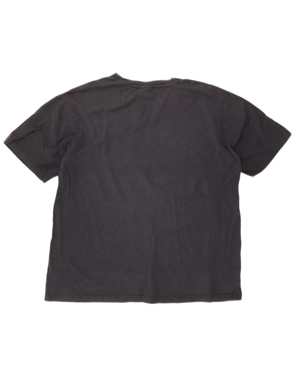 Nike grafisk T-shirt top til mænd 2XL marineblå bomuld