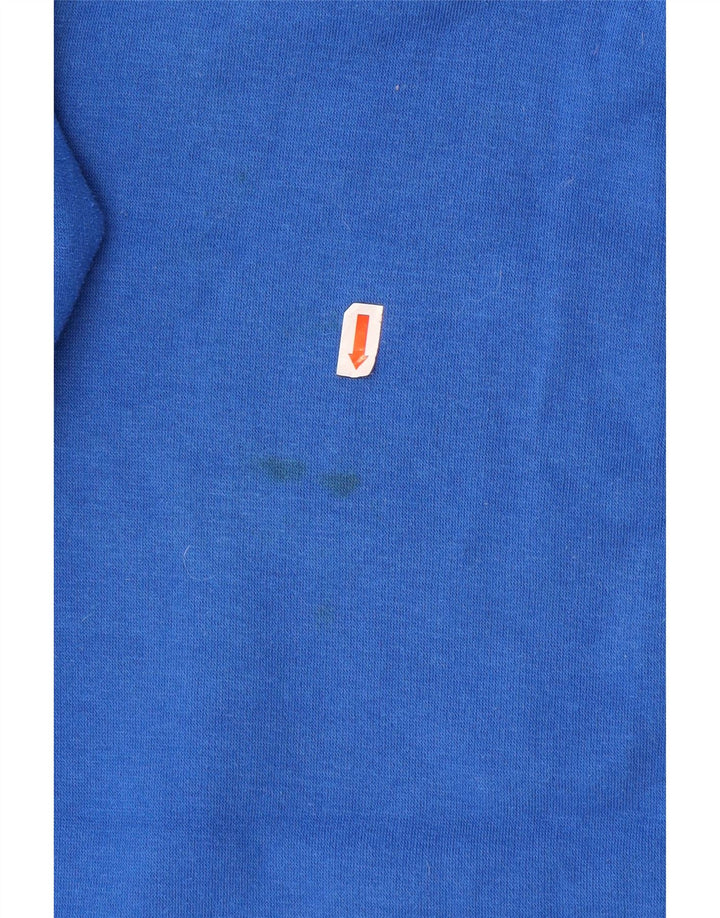 Zara Dame træningsdragt Bukser Joggers UK 14 Large Blue Polyester
