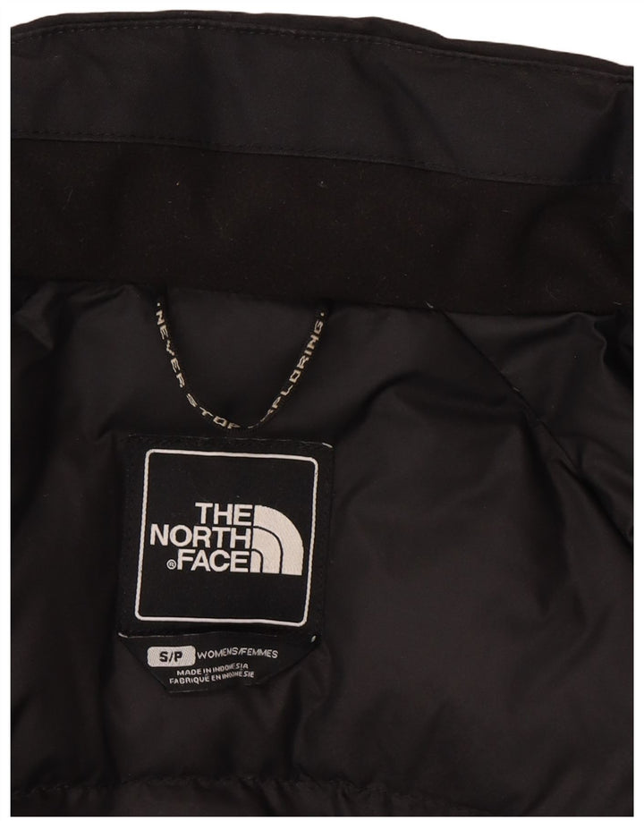 The North Face Dame Polstret Frakke UK 10 Small Black Bomuld