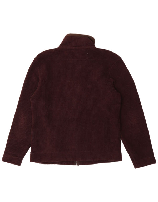 Marks & Spencer Herre Fleecejakke UK 38 Medium Brun Polyester