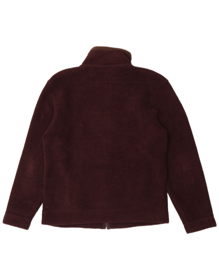 Marks & Spencer Herre Fleecejakke UK 38 Medium Brun Polyester
